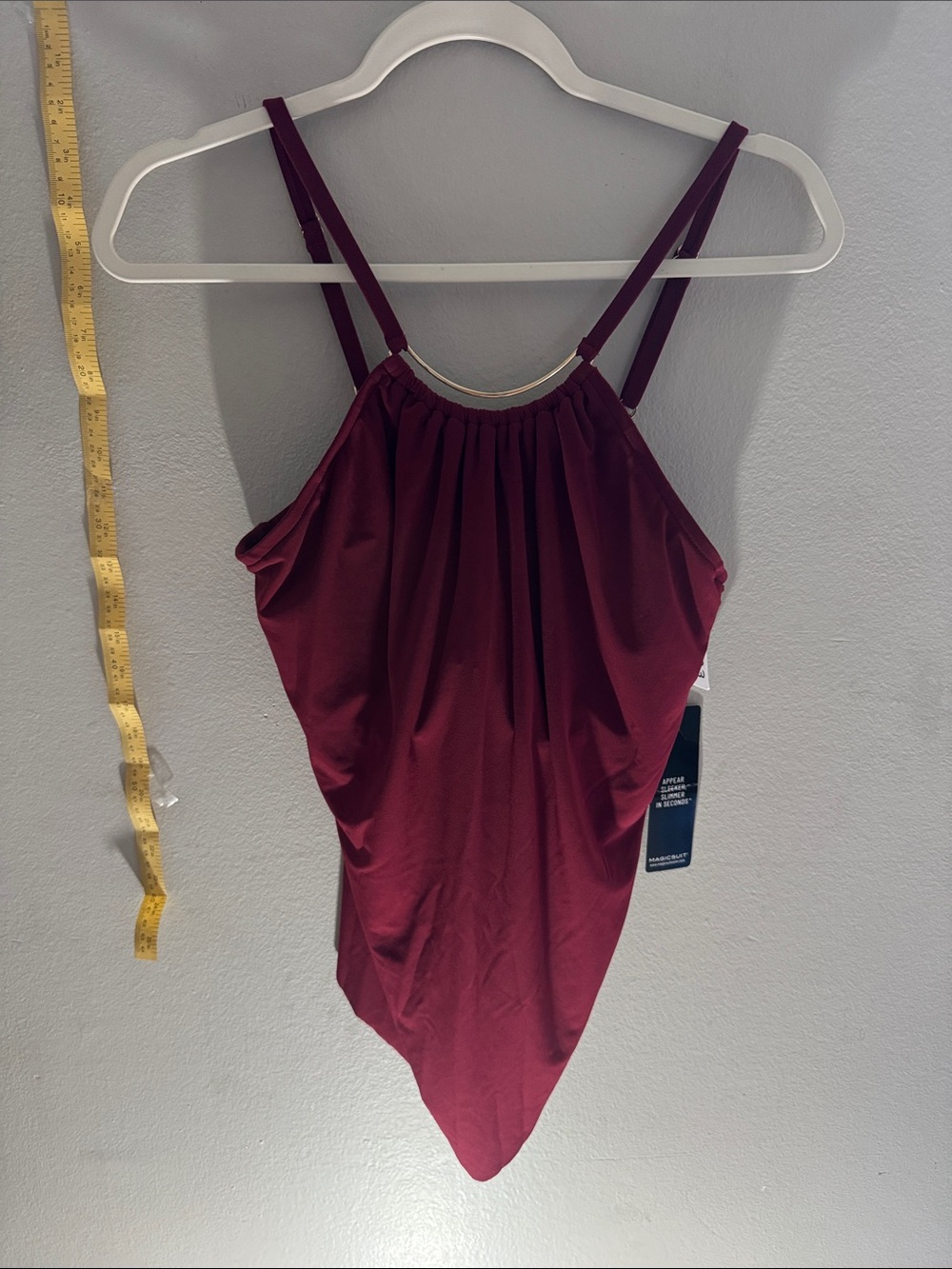 Magicsuit Women's Bodysuit in Burgundy
